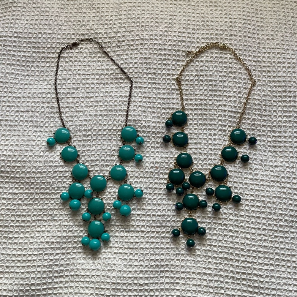 Bundle of 2 statement Bubble necklaces
